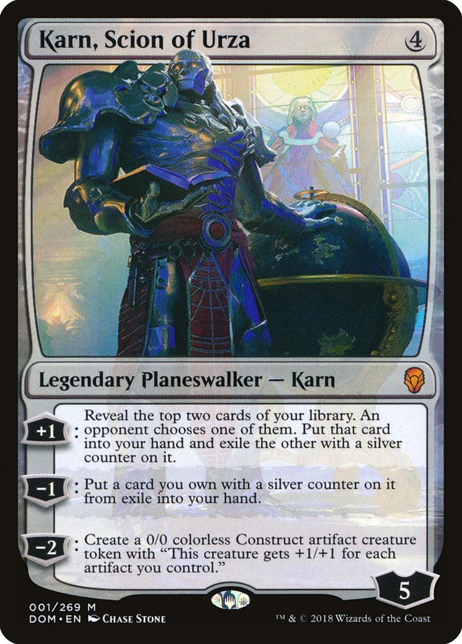 Karn, Scion of Urza [Dominaria] | Exor Games New Glasgow