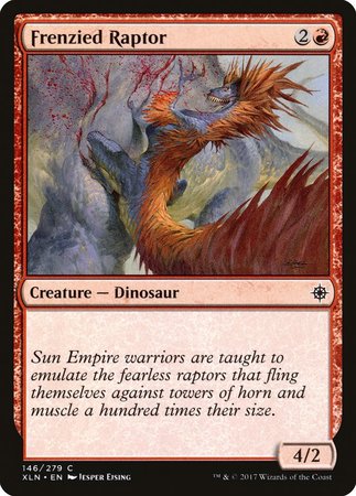 Frenzied Raptor [Ixalan] | Exor Games New Glasgow