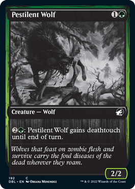 Pestilent Wolf [Innistrad: Double Feature] | Exor Games New Glasgow