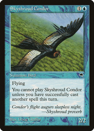 Skyshroud Condor [Tempest] | Exor Games New Glasgow