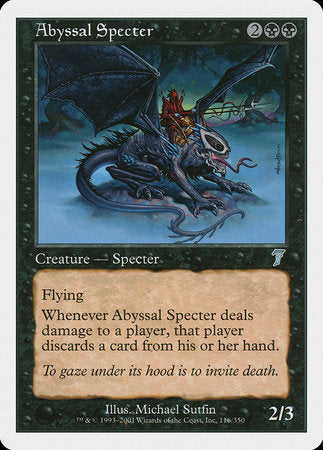 Abyssal Specter [Seventh Edition] | Exor Games New Glasgow