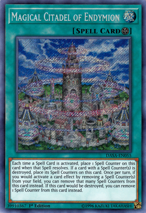 Magical Citadel of Endymion [DASA-EN055] Secret Rare | Exor Games New Glasgow