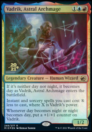 Vadrik, Astral Archmage [Innistrad: Midnight Hunt Prerelease Promos] | Exor Games New Glasgow