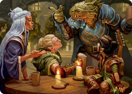 You Meet in a Tavern Art Card [Dungeons & Dragons: Adventures in the Forgotten Realms Art Series] | Exor Games New Glasgow