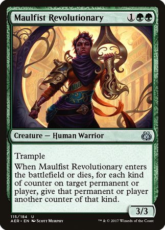 Maulfist Revolutionary [Aether Revolt] | Exor Games New Glasgow