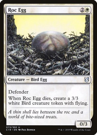 Roc Egg [Commander 2019] | Exor Games New Glasgow