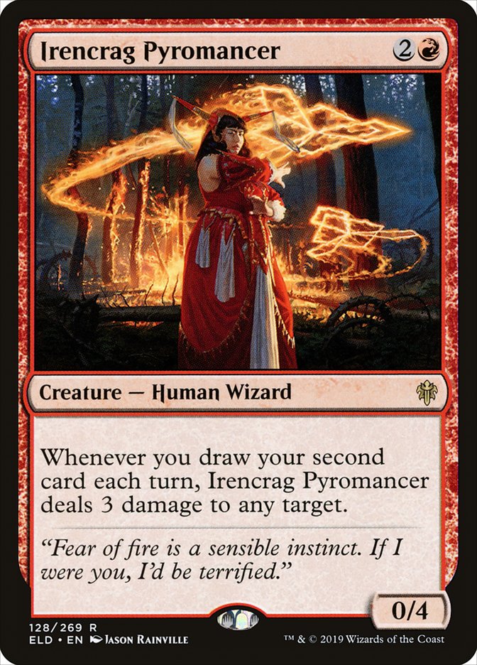 Irencrag Pyromancer [Throne of Eldraine] | Exor Games New Glasgow