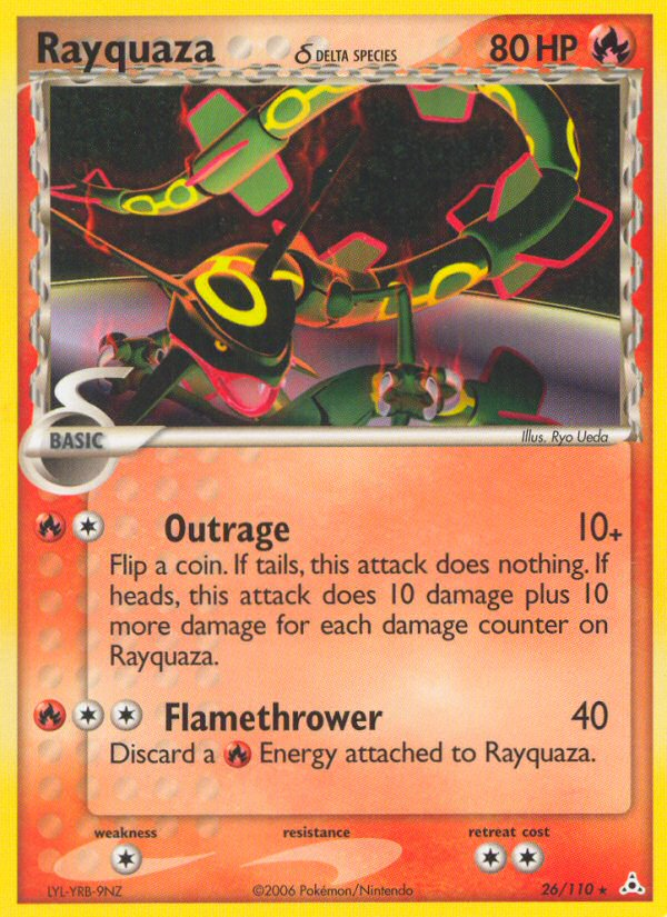 Rayquaza (26/110) (Delta Species) [EX: Holon Phantoms] | Exor Games New Glasgow