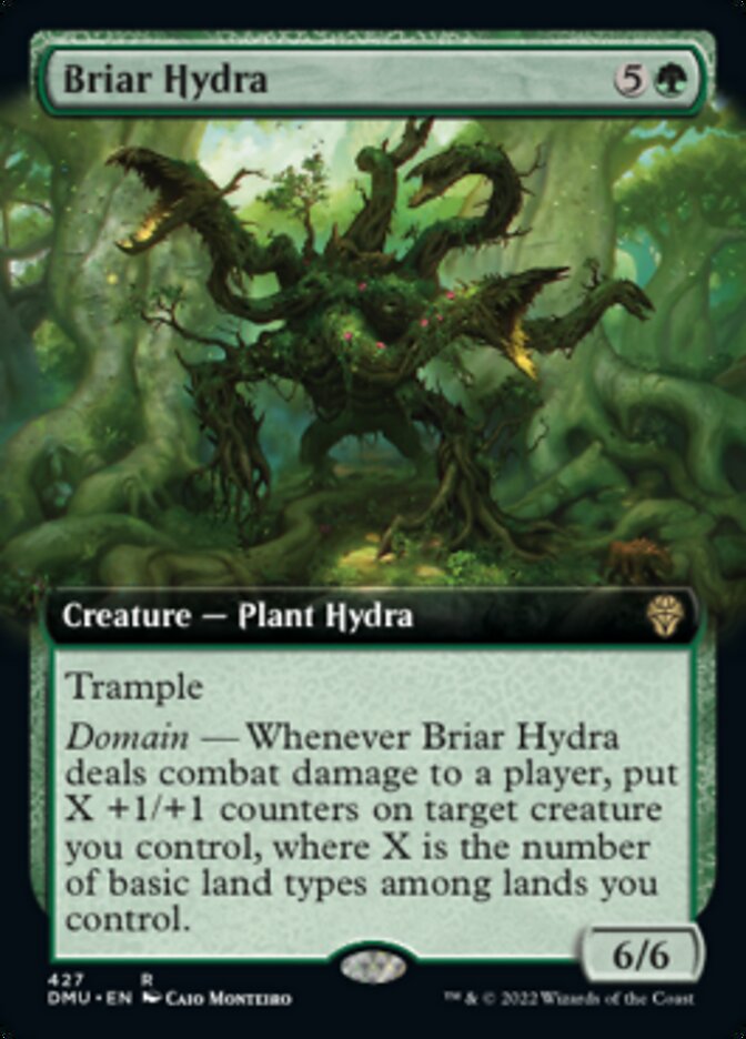 Briar Hydra (Extended Art) [Dominaria United] | Exor Games New Glasgow