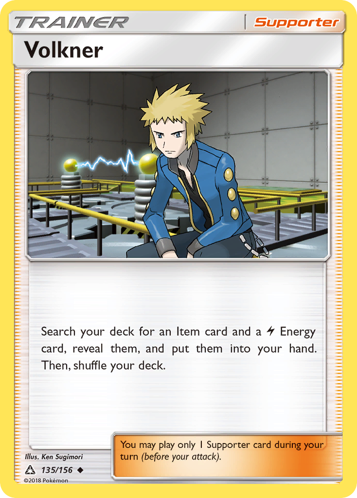 Volkner (135/156) [Sun & Moon: Ultra Prism] | Exor Games New Glasgow