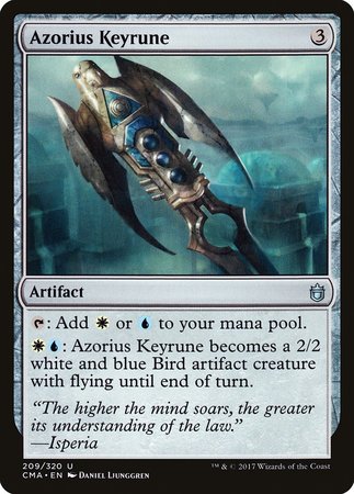 Azorius Keyrune [Commander Anthology] | Exor Games New Glasgow