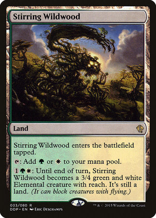 Stirring Wildwood [Duel Decks: Zendikar vs. Eldrazi] | Exor Games New Glasgow