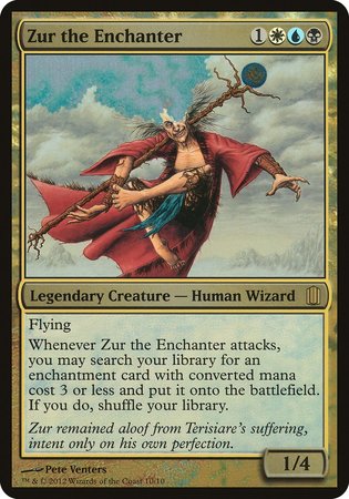 Zur the Enchanter (Commander's Arsenal) [Commander's Arsenal Oversized] | Exor Games New Glasgow