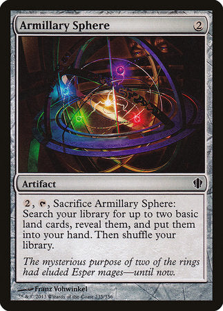 Armillary Sphere [Commander 2013] | Exor Games New Glasgow