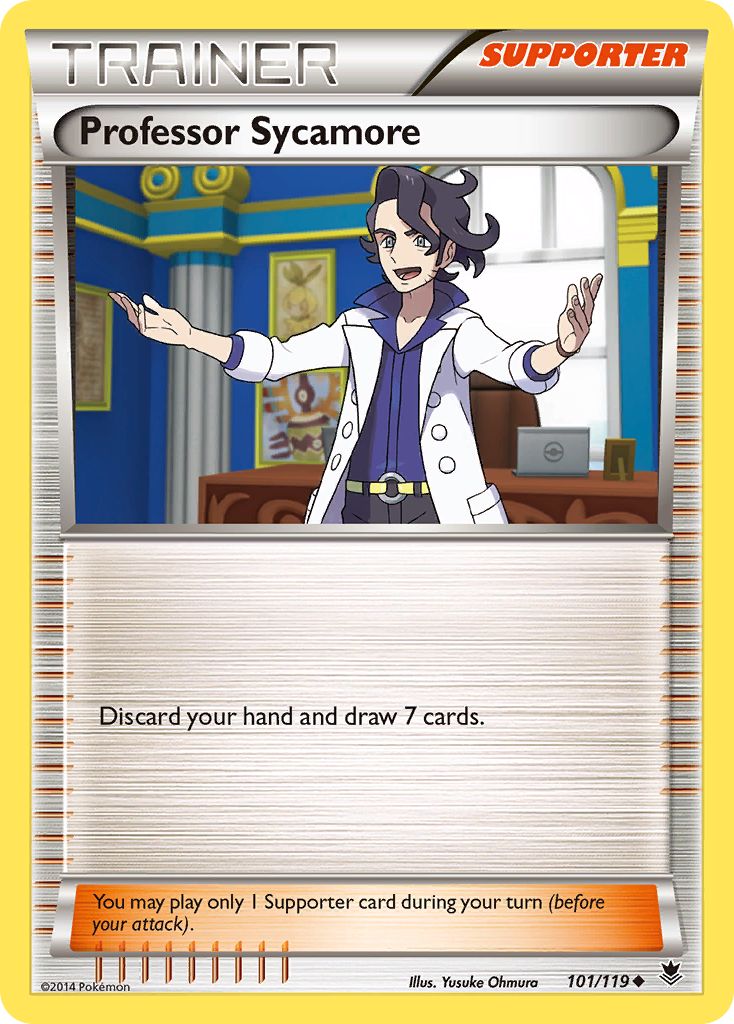 Professor Sycamore (101/119) [XY: Phantom Forces] | Exor Games New Glasgow