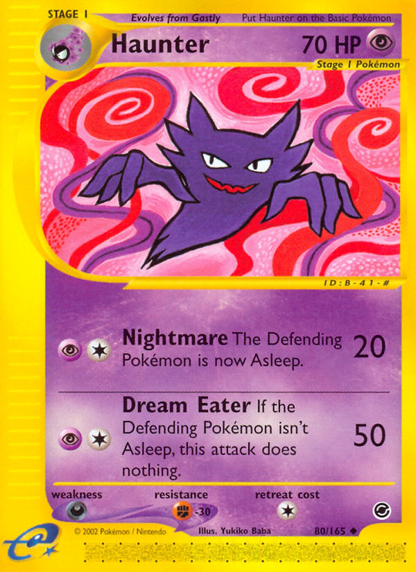 Haunter (80/165) [Expedition: Base Set] | Exor Games New Glasgow