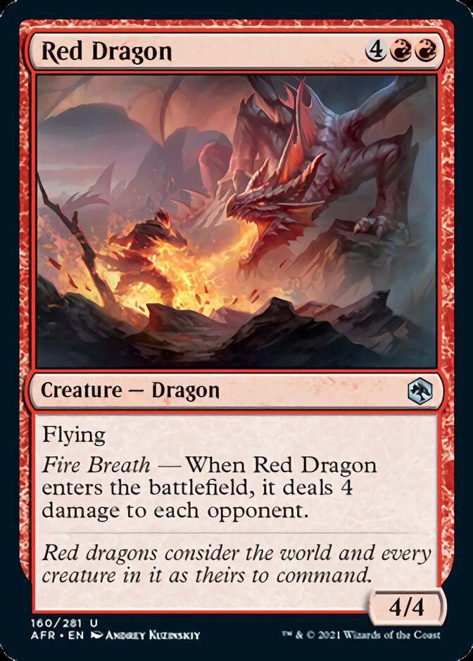 Red Dragon [Dungeons & Dragons: Adventures in the Forgotten Realms] | Exor Games New Glasgow