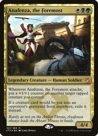 Anafenza, the Foremost [Khans of Tarkir Promos] | Exor Games New Glasgow