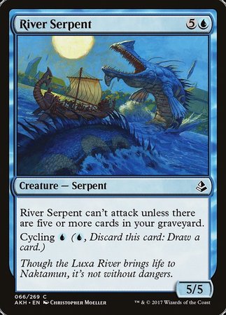 River Serpent [Amonkhet] | Exor Games New Glasgow