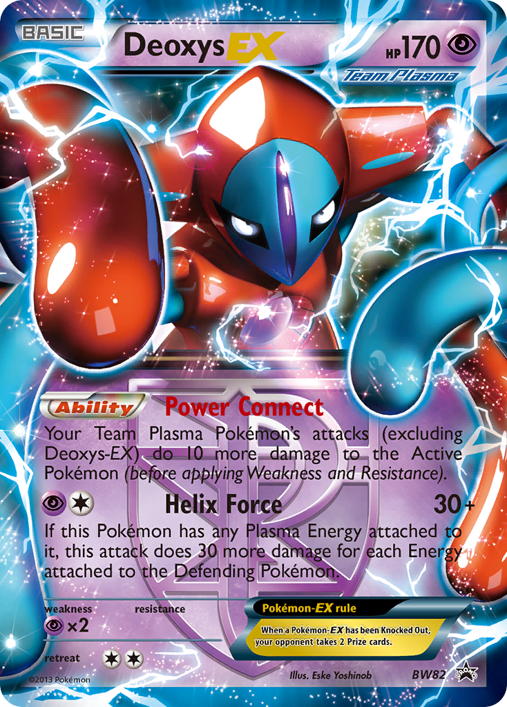 Deoxys EX (BW82) [Black & White: Black Star Promos] | Exor Games New Glasgow