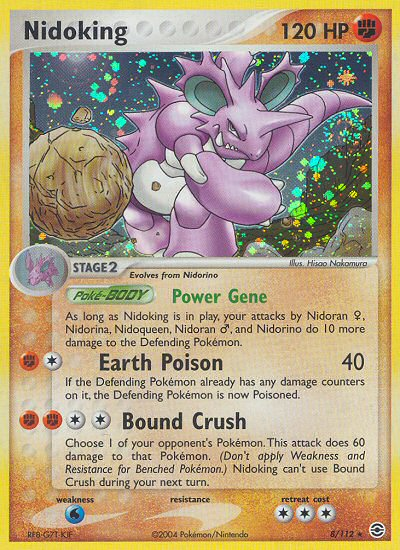 Nidoking (8/112) [EX: FireRed & LeafGreen] | Exor Games New Glasgow