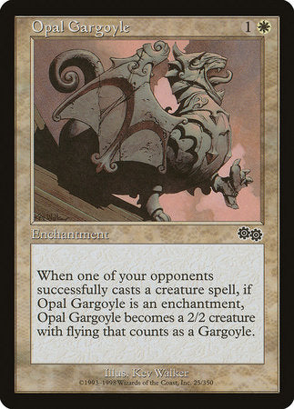 Opal Gargoyle [Urza's Saga] | Exor Games New Glasgow