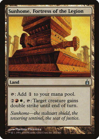 Sunhome, Fortress of the Legion [Ravnica: City of Guilds] | Exor Games New Glasgow
