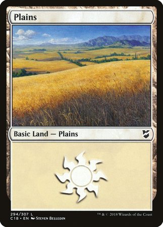 Plains (294) [Commander 2018] | Exor Games New Glasgow