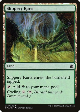 Slippery Karst [Commander Anthology] | Exor Games New Glasgow