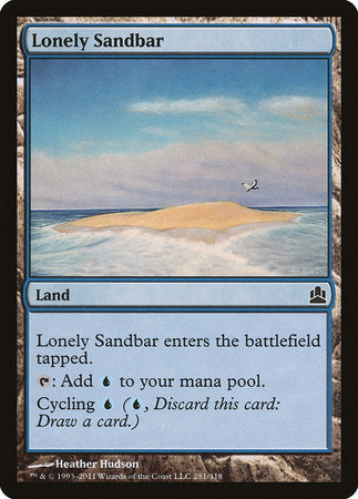 Lonely Sandbar [Commander 2011] | Exor Games New Glasgow