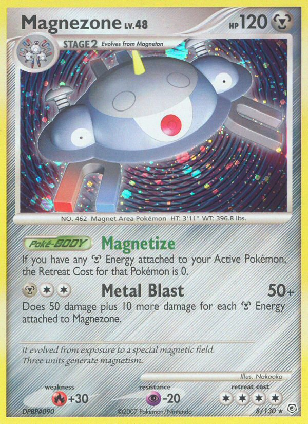 Magnezone (8/130) [Diamond & Pearl: Base Set] | Exor Games New Glasgow