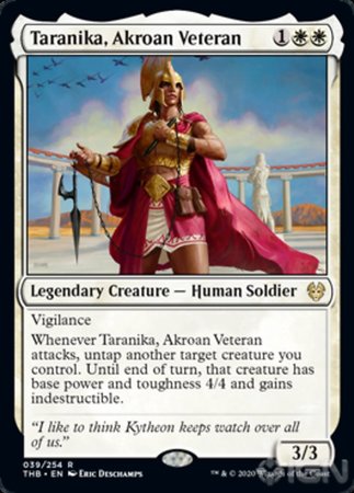 Taranika, Akroan Veteran [Theros Beyond Death] | Exor Games New Glasgow