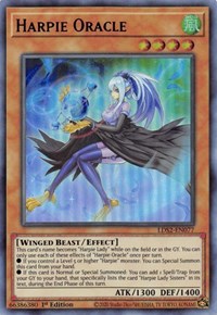 Harpie Oracle (Purple) [LDS2-EN077] Ultra Rare | Exor Games New Glasgow