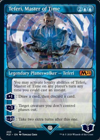 Teferi, Master of Time (Showcase) (293) [Core Set 2021] | Exor Games New Glasgow