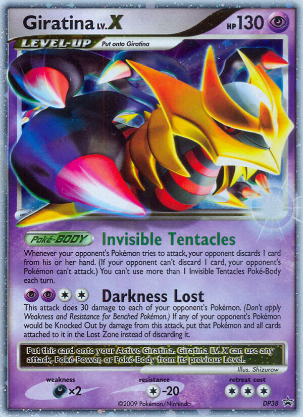 Giratina LV.X (DP38) [Diamond & Pearl: Black Star Promos] | Exor Games New Glasgow