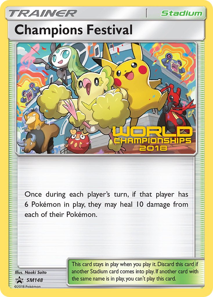 Champions Festival (SM148) (2018 Top Semi Finalist) [Sun & Moon: Black Star Promos] | Exor Games New Glasgow