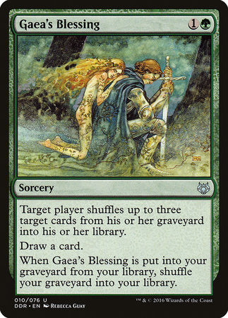 Gaea's Blessing [Duel Decks: Nissa vs. Ob Nixilis] | Exor Games New Glasgow