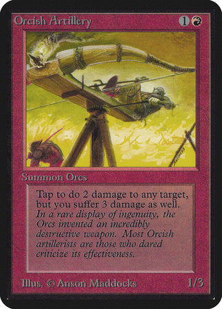 Orcish Artillery [Limited Edition Alpha] | Exor Games New Glasgow