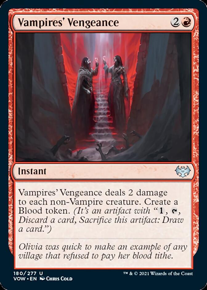 Vampires' Vengeance [Innistrad: Crimson Vow] | Exor Games New Glasgow