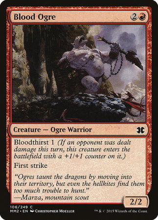 Blood Ogre [Modern Masters 2015] | Exor Games New Glasgow