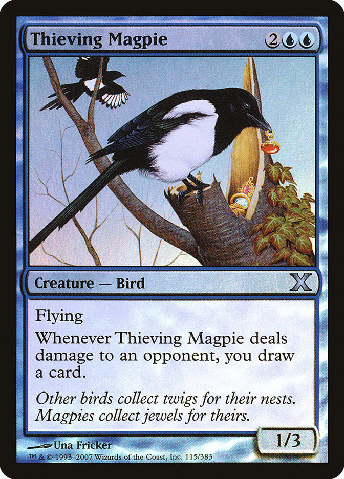 Thieving Magpie (Premium Foil) [Tenth Edition] | Exor Games New Glasgow