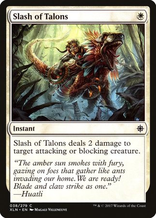 Slash of Talons [Ixalan] | Exor Games New Glasgow