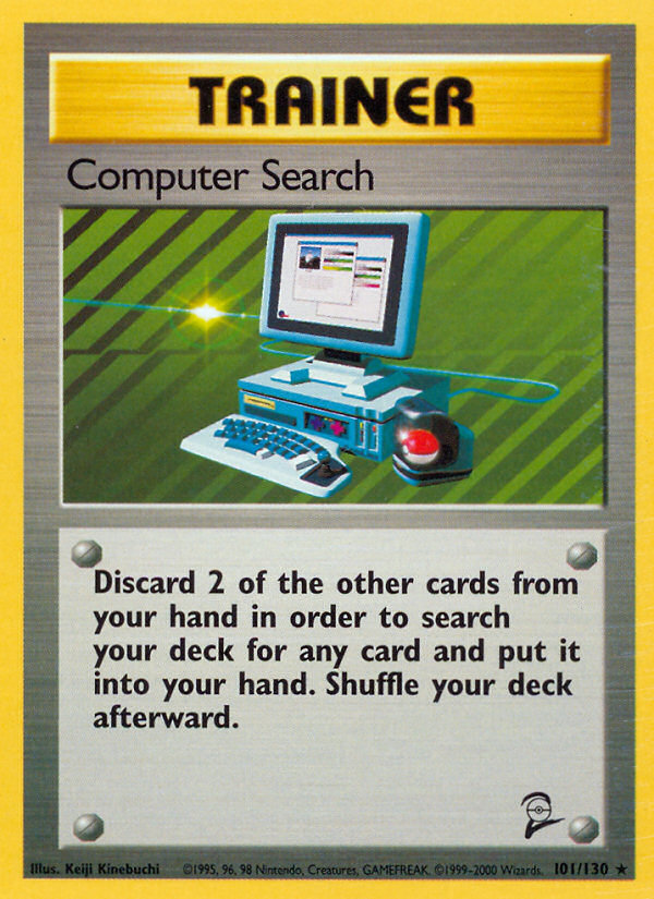 Computer Search (101/130) [Base Set 2] | Exor Games New Glasgow