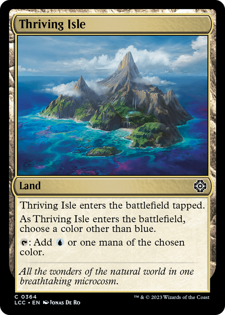 Thriving Isle [The Lost Caverns of Ixalan Commander] | Exor Games New Glasgow