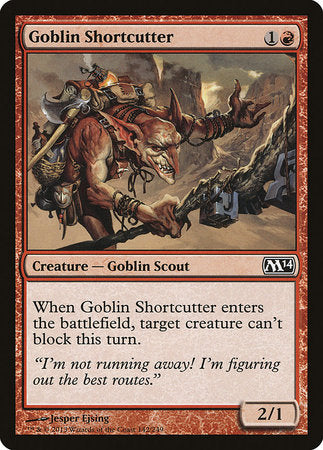Goblin Shortcutter [Magic 2014] | Exor Games New Glasgow