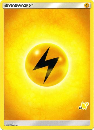 Lightning Energy (Pikachu Stamp #22) [Battle Academy 2020] | Exor Games New Glasgow