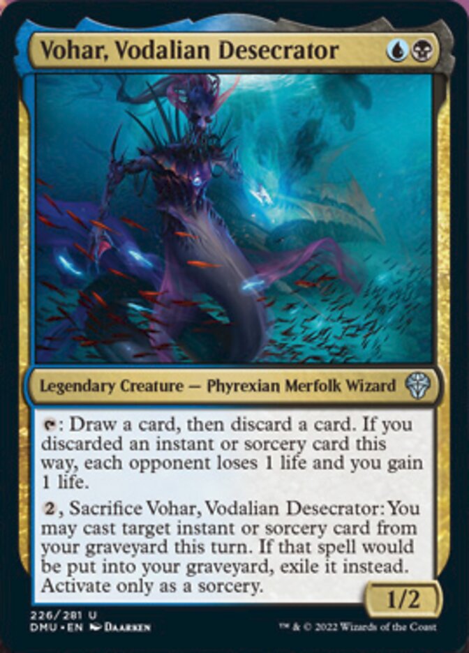 Vohar, Vodalian Desecrator [Dominaria United] | Exor Games New Glasgow