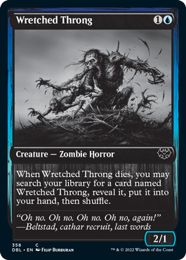 Wretched Throng [Innistrad: Double Feature] | Exor Games New Glasgow