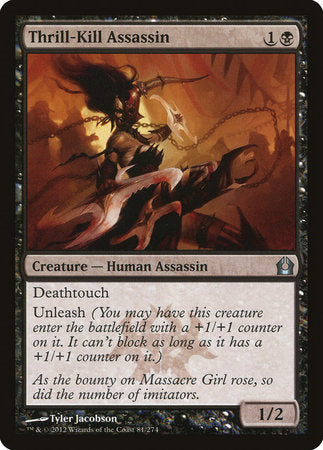 Thrill-Kill Assassin [Return to Ravnica] | Exor Games New Glasgow