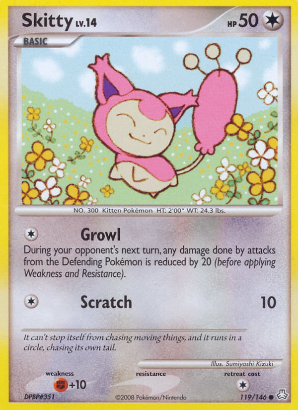 Skitty (119/146) [Diamond & Pearl: Legends Awakened] | Exor Games New Glasgow